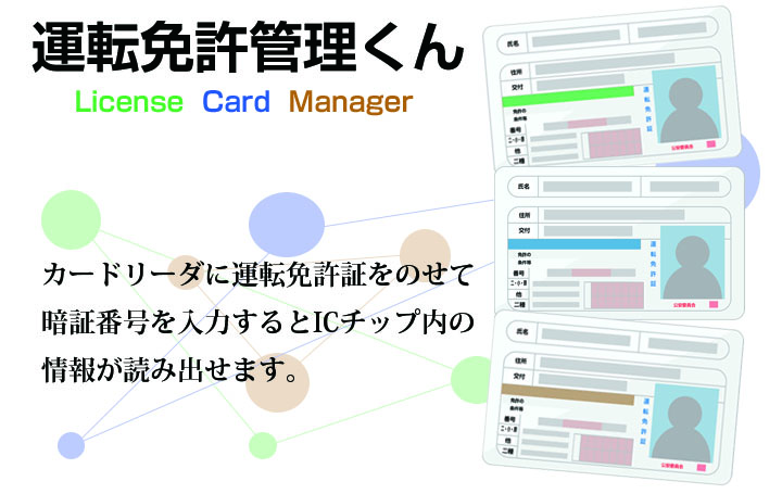 運転免許管理くん